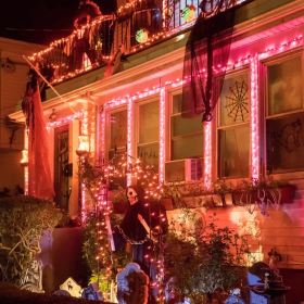 200 LED 66FT Halloween Fairy String Lights, Halloween Decoration Lights With 8 Lighting Modes