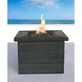 Fiber Reinforced Concrete Propane/Natural Gas Fire Pit Table