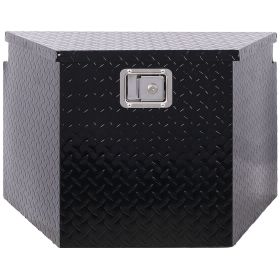 29inch Aluminum tool box,heavy duty truck bed tool box,outdoor trailer pickup storage tool box,RV storage organizer,underbody box w/lock keys