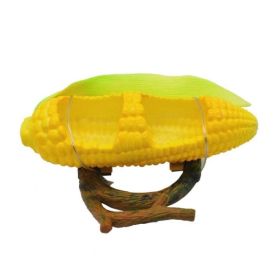 Parrot Spill-Proof Plastic Feeder for Bird Cage (Color: As pic show, Style: Corn)