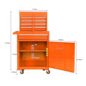 Metal Tool Storage Cabinets (Attribute: Orange)