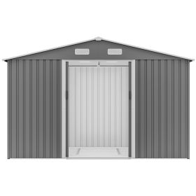 10x8 ft Outdoor Storage Shed (Style: With Floor Frame)